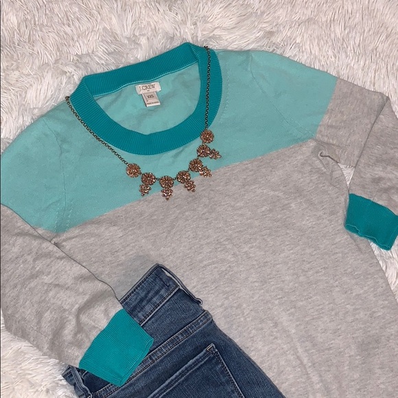 Cute spring/summer J Crew knit sweater! - Picture 2 of 6